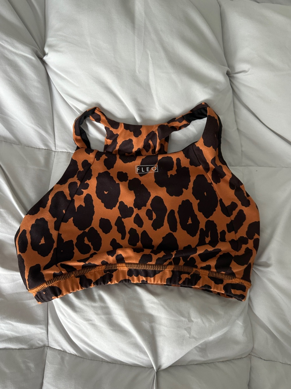 Fleo Jordaine bra size M leopard print